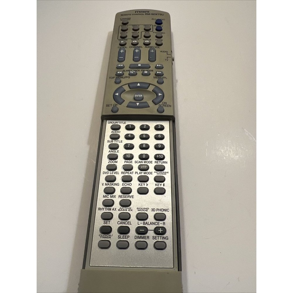JVC RM-SDXT5U Remote Control Karaoke Scoring Tested And Works - Picture 2 of 5